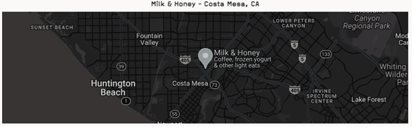 Milk & Honey - Costa Mesa, CA